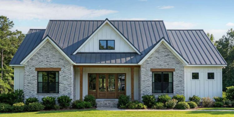 Modern Farmhouse Plan – 2,382 Sq Ft, 4 Bedrooms, 3.5 Bathrooms