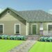Craftsman House Plan – 1,541 Sq Ft, 4 Bedrooms, 2 Bathrooms