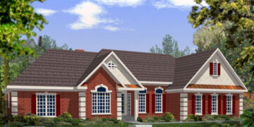 Traditional House Plan – 2,187 Sq Ft, 4 Bedrooms, 2.5 Bathrooms