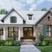New American Farmhouse Plan – 1,988 Sq Ft, 3–4 Bedrooms, 2.5–3.5 Bathrooms