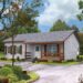 Country House Plan – 864 Sq Ft, 2 Bedrooms, 1 Bathroom