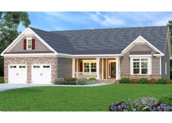 Traditional House Plan – 2,221 Sq Ft, 4 Bedrooms, 2 Bathrooms