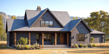 Country House Plan – 1,697 Sq Ft, 3 Bedrooms, 2 Bathrooms