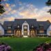 4-Bed Modern Farmhouse Plan with Outdoor Kitchen and Fireplace – 3877 Sq Ft