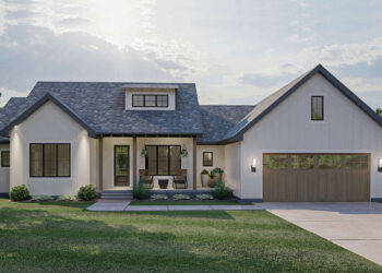Modern Farmhouse Plan – 2,083 Sq Ft, 3–5 Bedrooms, 2.5 Bathrooms