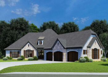 Traditional House Plan – 1,901 Sq Ft, 4 Bedrooms, 2.5 Bathrooms