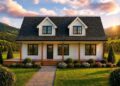 Country Farmhouse Plan – 1,176 Sq Ft, 2 Bedrooms, 1.5 Bathrooms