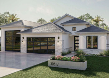 Modern Transitional House Plan – 1,959 Sq Ft, 2 Bedrooms, 2 Bathrooms