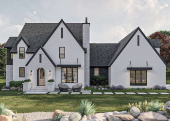 European House Plan – 3,385 Sq Ft, 4 Bedrooms, 3.5 Bathrooms