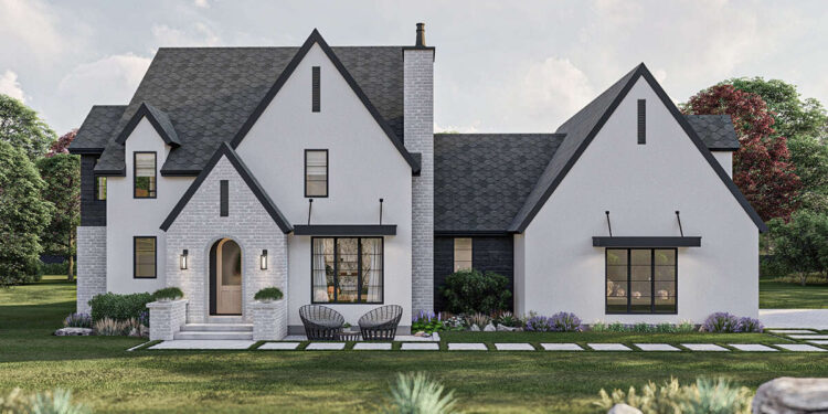 European House Plan – 3,385 Sq Ft, 4 Bedrooms, 3.5 Bathrooms