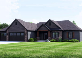 Craftsman House Plan – 2,178 Sq Ft, 3 Bedrooms, 2.5 Bathrooms