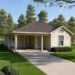 Small House Plan – 1,070 Sq Ft, 3 Bedrooms, 2 Bathrooms