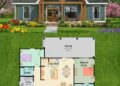Modern Farmhouse Plan – 1,371 Sq Ft, 3 Bedrooms, 2 Bathrooms