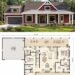 Modern Farmhouse Plan – 1,535 Sq Ft, 3–4 Bedrooms, 2 Bathrooms