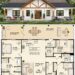 Craftsman House Plan – 1,497 Sq Ft, 2–3 Bedrooms, 2 Bathrooms