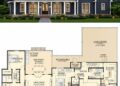 Modern Farmhouse Plan – 2,216 Sq Ft, 3–4 Bedrooms, 2.5 Bathrooms