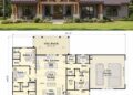Modern Farmhouse Plan – 2,333 Sq Ft, 4 Bedrooms, 3.5 Bathrooms