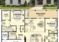 European Plan – 1,690 Sq Ft, 3 Bedrooms, 2 Bathrooms