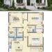 Cottage Plan – 1,176 Sq Ft, 3 Bedrooms, 2 Bathrooms
