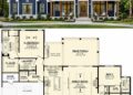 Modern Farmhouse Plan – 2,143 Sq Ft, 3 Bedrooms, 3.5 Bathrooms
