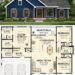 Modern Farmhouse Plan – 1,398 Sq Ft, 3 Bedrooms, 2 Bathrooms