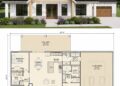 Modern Farmhouse Plan – 1,565 Sq Ft, 3 Bedrooms, 2 Bathrooms
