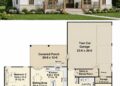 1826 Sq. Ft. Modern Farmhouse Plan with 3–4 Bedrooms, 2.5 Bathrooms, and Flexible Bonus Space