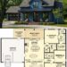 1479 Sq. Ft. Modern Farmhouse Plan with 3 Bedrooms, 2 Bathrooms, and Spacious Porch Living
