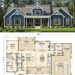 2827 Sq. Ft. Modern Farmhouse Plan with 4–5 Bedrooms, 3.5 Bathrooms, Loft, and Optional 3-Car Garage