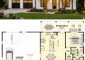 1280 Sq. Ft. Barndominium Plan with 2 Bedrooms, 2 Bathrooms, and Open Rustic Living