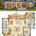 1636 Sq. Ft. Country Plan with 2 Bedrooms, 2.5 Bathrooms, and Comfortable One-Story Living