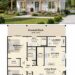 1020 Sq. Ft. Cottage Plan with 2 Bedrooms, 2 Bathrooms, Open Living, and Charming One-Story Comfort