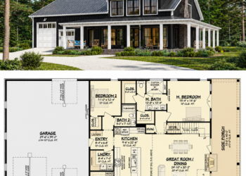 Barndominium Plan – 2,782 Sq Ft, 4 Bedrooms, 3 Bathrooms