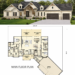 2838 Sq. Ft. Craftsman Plan with 3–4 Bedrooms, 2.5 Bathrooms, Basement, and 3-Car Garage