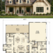 1300 Sq. Ft. Modern Farmhouse Plan with 3 Bedrooms, 2 Bathrooms, and Narrow-Lot Friendly Design