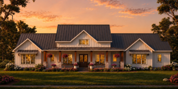 Modern Farmhouse Plan – 2,926 Sq Ft, 3 Bedrooms, 2.5 Bathrooms