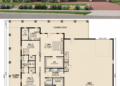 2693 Sq. Ft. Barndominium Plan with 3 Bedrooms, 3 Bathrooms, Loft, and Massive 4-Car Garage