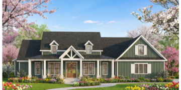 Modern Farmhouse Plan – 2,290 Sq Ft, 3 Bedrooms, 2.5 Bathrooms