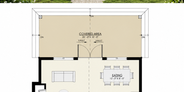 1364 Sq. Ft. Cottage Plan with 2–3 Bedrooms, 2 Bathrooms, and Charming Loft Living