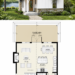 1364 Sq. Ft. Cottage Plan with 2–3 Bedrooms, 2 Bathrooms, and Charming Loft Living