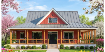 Modern Farmhouse Plan – 1,681 Sq Ft, 3 Bedrooms, 2 Bathrooms