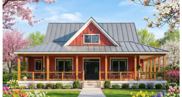 Modern Farmhouse Plan – 1,681 Sq Ft, 3 Bedrooms, 2 Bathrooms