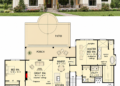 1891 Sq. Ft. Rustic Modern Farmhouse Plan with 2–3 Bedrooms, 2.5–3.5 Bathrooms, Bonus Room, and 2-Car Garage
