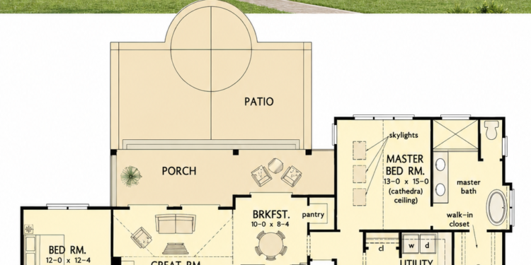 1891 Sq. Ft. Rustic Modern Farmhouse Plan with 2–3 Bedrooms, 2.5–3.5 Bathrooms, Bonus Room, and 2-Car Garage
