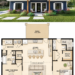 1232 Sq. Ft. Country Plan with 2 Bedrooms, 2 Bathrooms, and Efficient One-Story Comfort