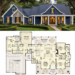 2093 Sq. Ft. Modern Farmhouse Plan with 3 Bedrooms, 2.5 Bathrooms, and Vaulted Open Living