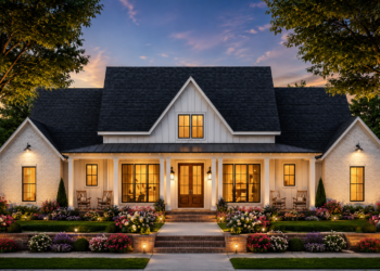 Modern Farmhouse Plan – 3,292 Sq Ft, 4 Bedrooms, 3.5 Bathrooms