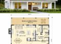 1962 Sq. Ft. Modern Farmhouse Plan with 2–3 Bedrooms, 2 Bathrooms, Flex Room, and 2-Car Garage