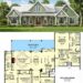 2553 Sq. Ft. Expanded Modern Farmhouse Plan with 3 Bedrooms, Optional Bonus Room, and 2-Car Garage