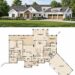 6762 Sq. Ft. Craftsman Estate Plan with 4 Bedrooms, 5.5 Bathrooms, Finished Basement, and 6-Car Garage